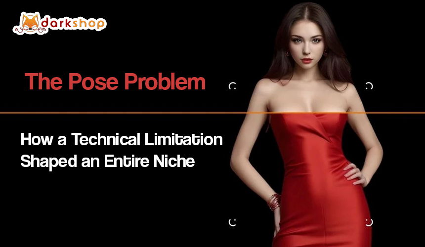 The Pose Problem: How a Technical Limitation Shaped an Entire Niche