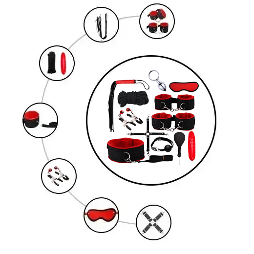 12PCS BDSM Couple Kit