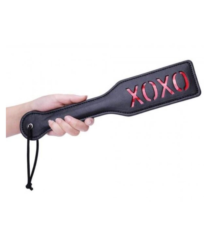 Adult Game PU Leather Hand Shank Whip (Pink /Black)