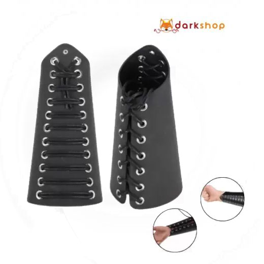 Arm Guards Unisex Leather Cuffs