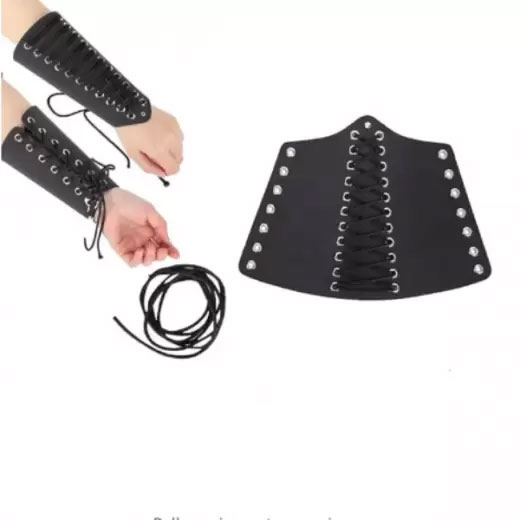 Arm Guards Unisex Leather Cuffs