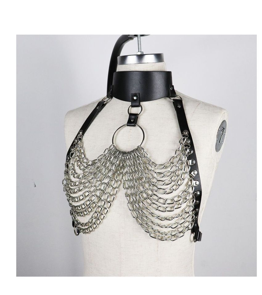 Garter Erotic Chain Restraints Suspenders
