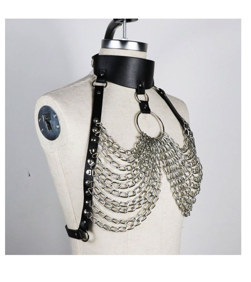 Garter Erotic Chain Restraints Suspenders