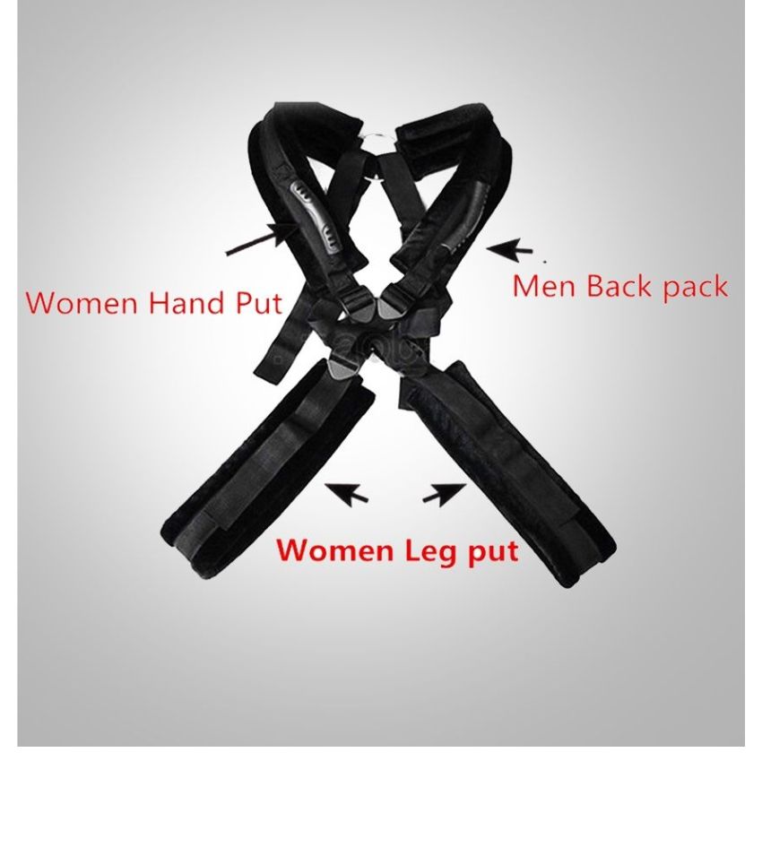 Body Harness Swing Leg Spreader Restraint Bondage
