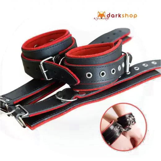 Black Red Luxury Handcuffs