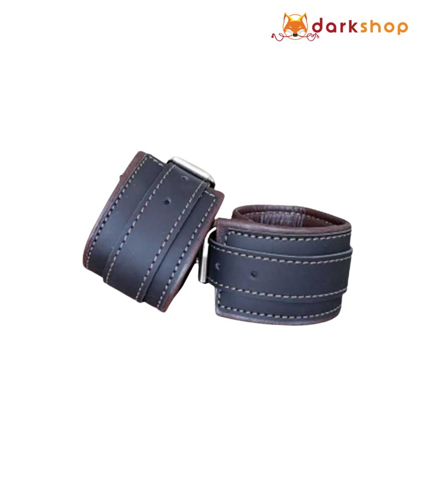 Black and Brown BDSM Handcuff