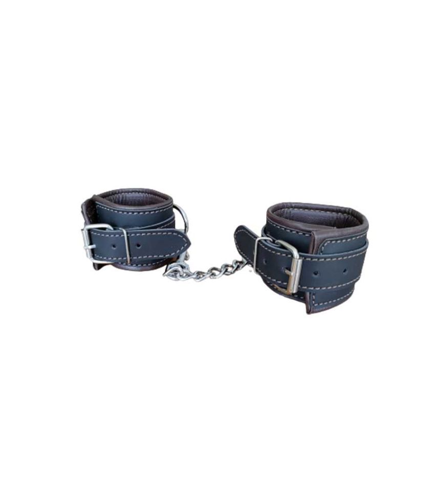 Black and Brown BDSM Handcuff