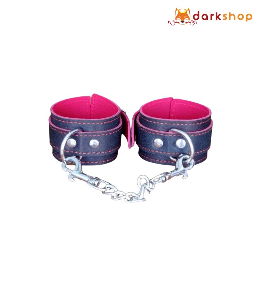 Black and Red BDSM Handcuff
