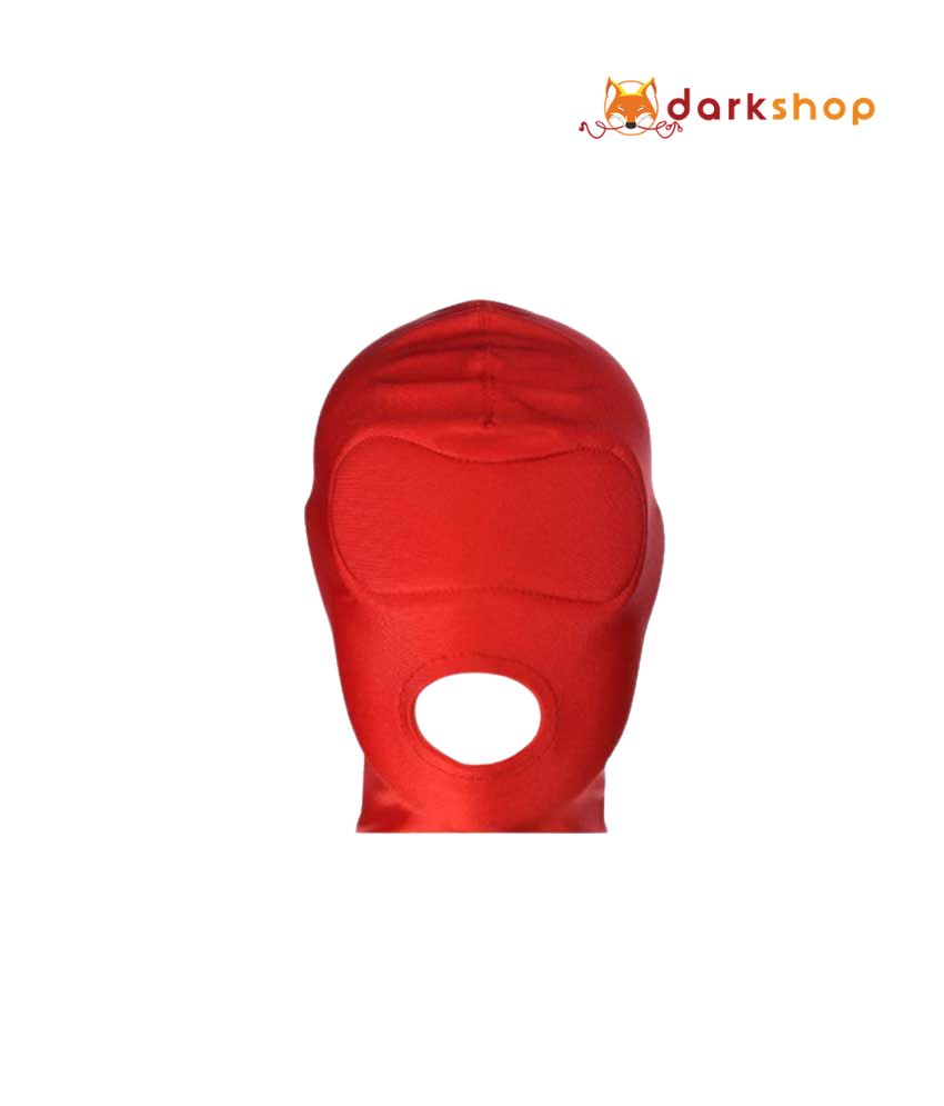 BDSM Hood Open Mouth Mask