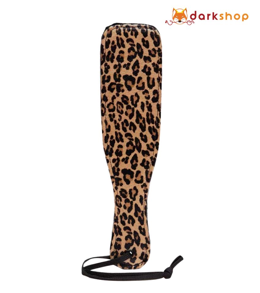 Bondage Boutique Leopard Print Small Paddle
