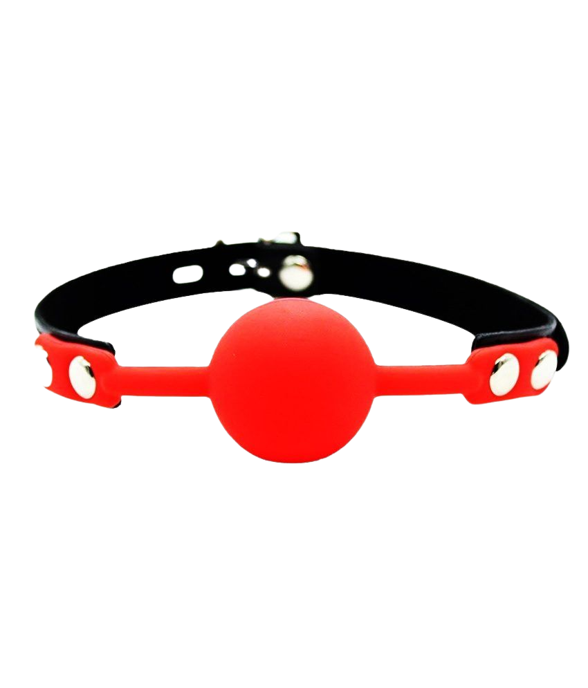 Silicone Open Mouth Ball Gag