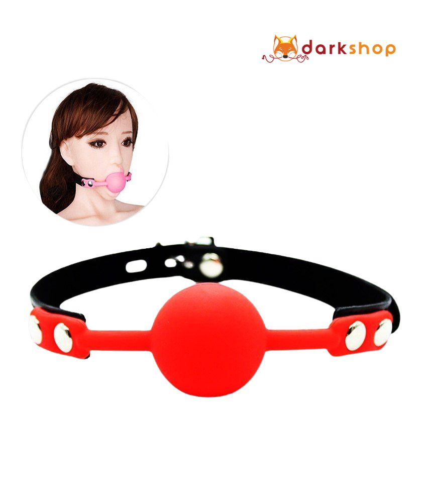 Silicone Open Mouth Ball Gag