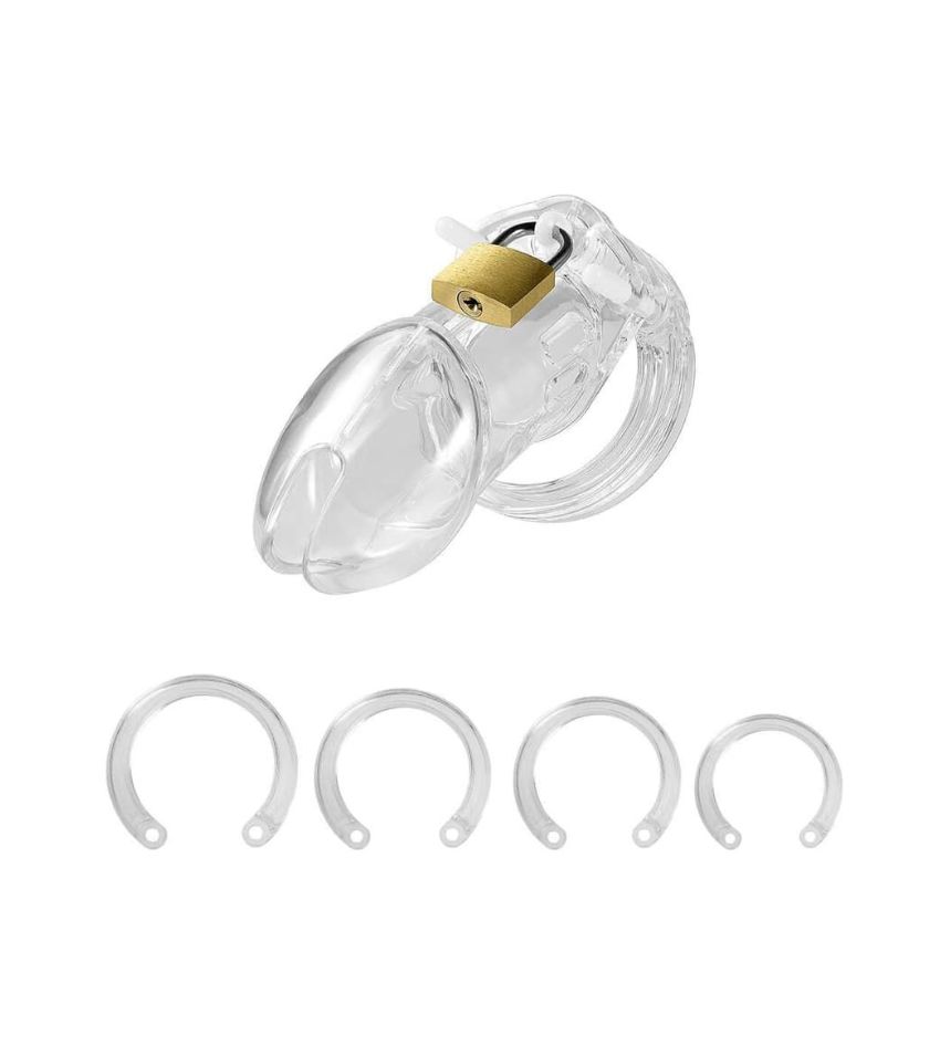 CB-6000 Male plastic chastity Cage Cock device
