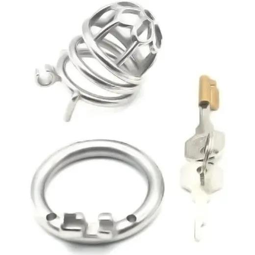 Chastity Cage Sexual Stimulation Couple Sex Lock Private Bondage Stainless Steel