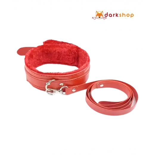 Collar with Leash Fetish BDSM Dog Slave