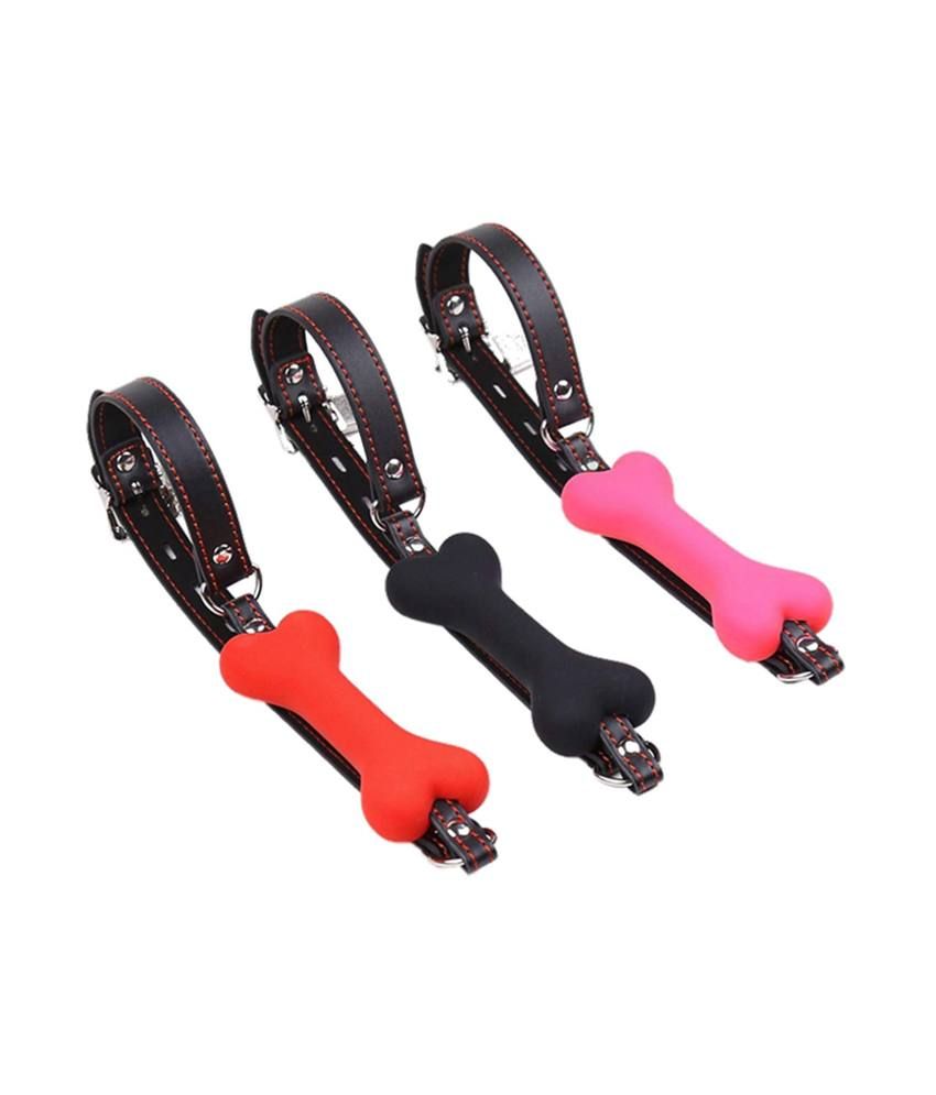 Dog Bone Neck Strap Mouth Gag
