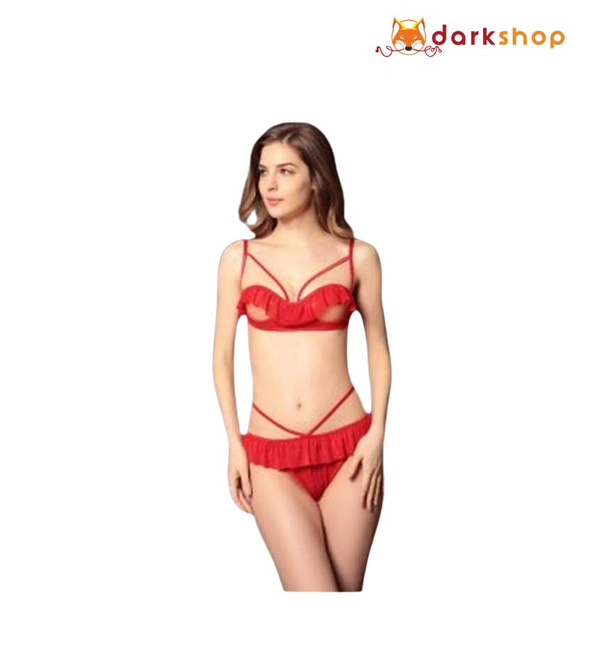 Romantic Red Lingerie Set