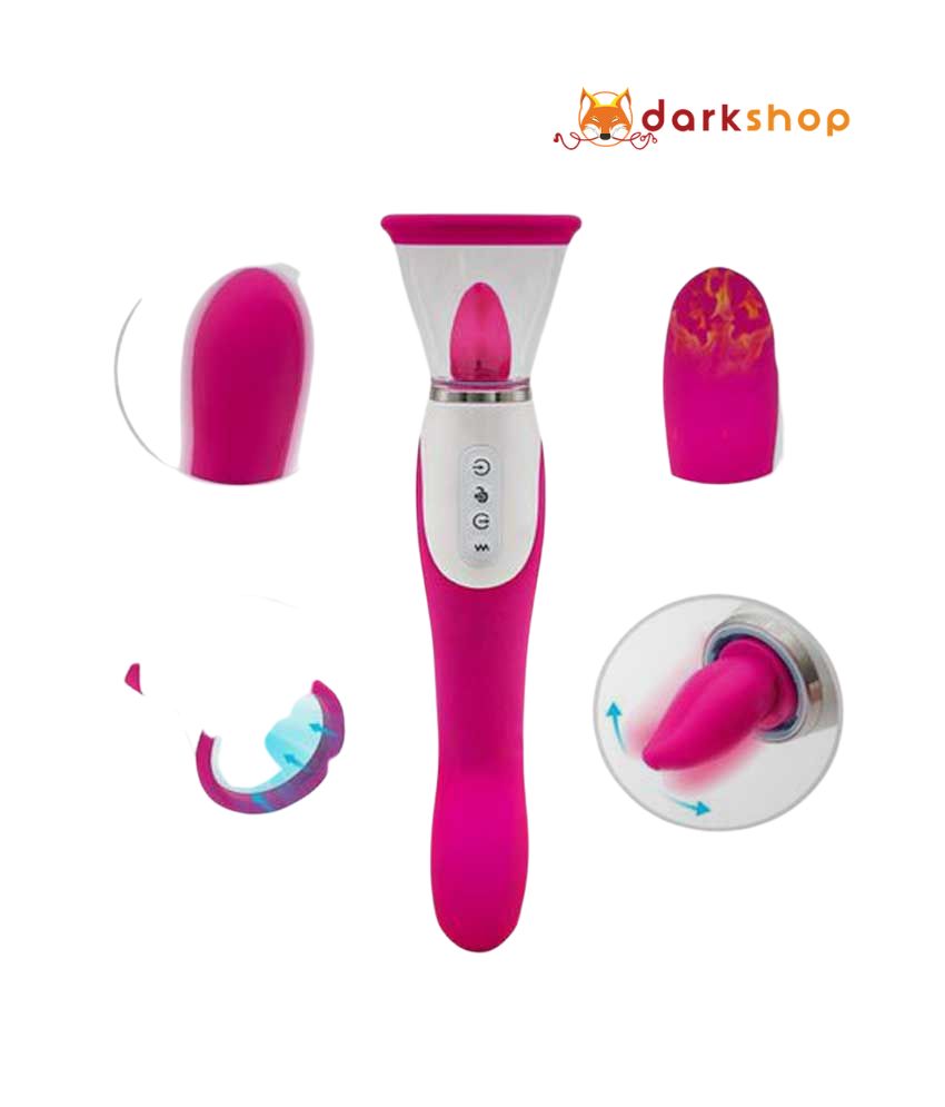 Vibrating Pussy Pump And Tongue Vibrator