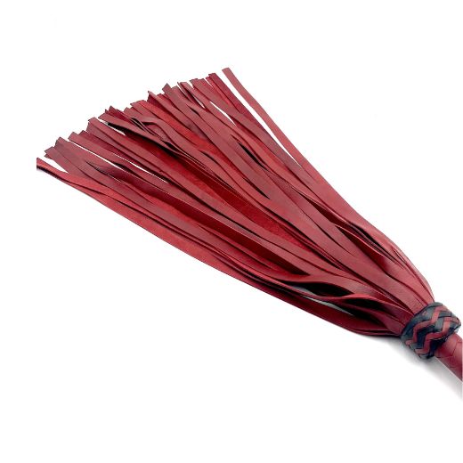 Burgandy Color Faux Leather Whips