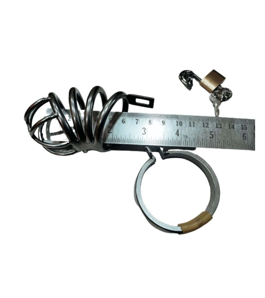 2.5 Inch Steel Chastity Cage