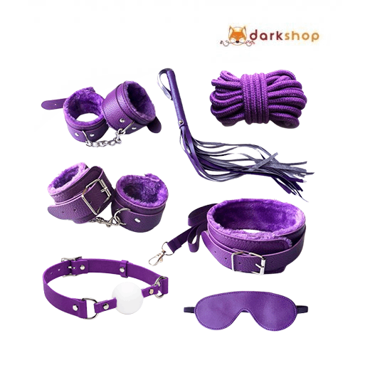 Hot 7 Pcs BDSM Bondage Set Kit