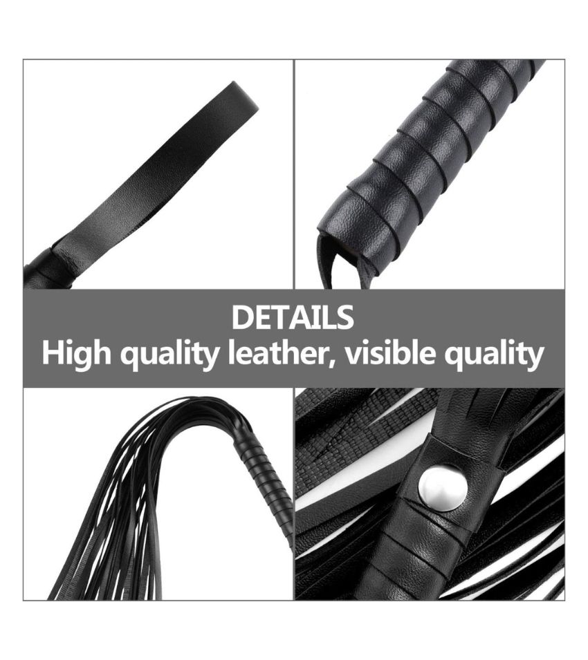 Hot Fashion Faux Leather Whips and Rivets for Costume kit