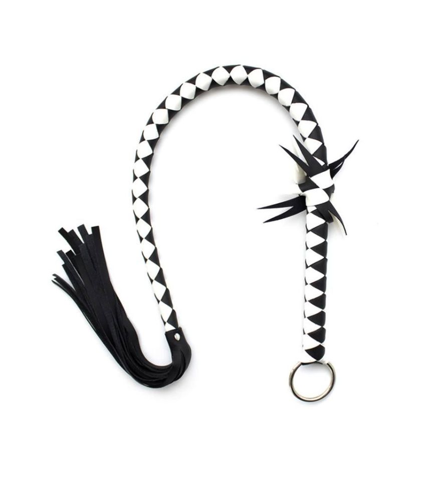 Leather Whip Long Spanking for Couples