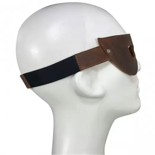 Leather Eye Mask Handmade