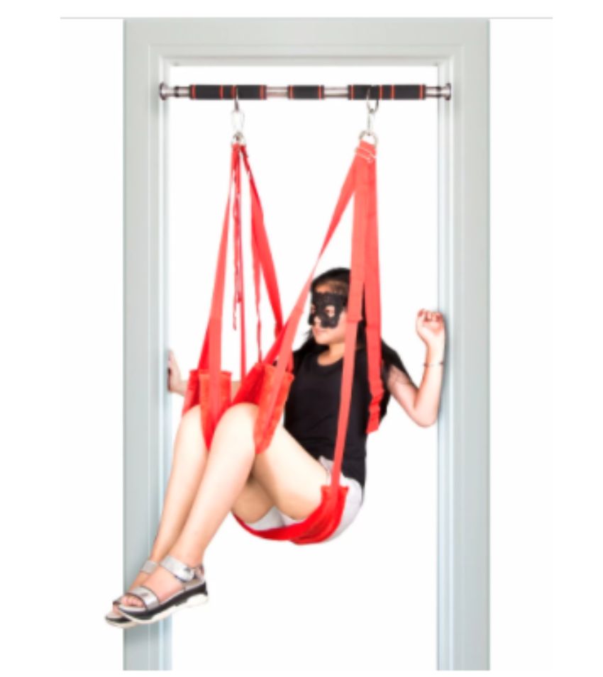 Fetish Love Making Door Sex Swing
