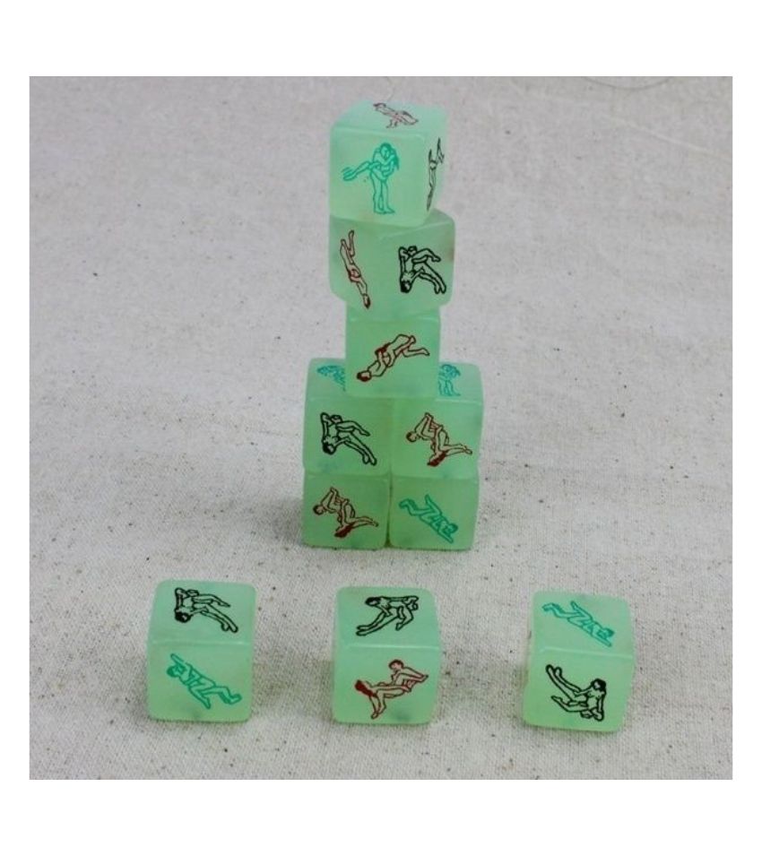 Luminous Dice Adult Games 6 Sides