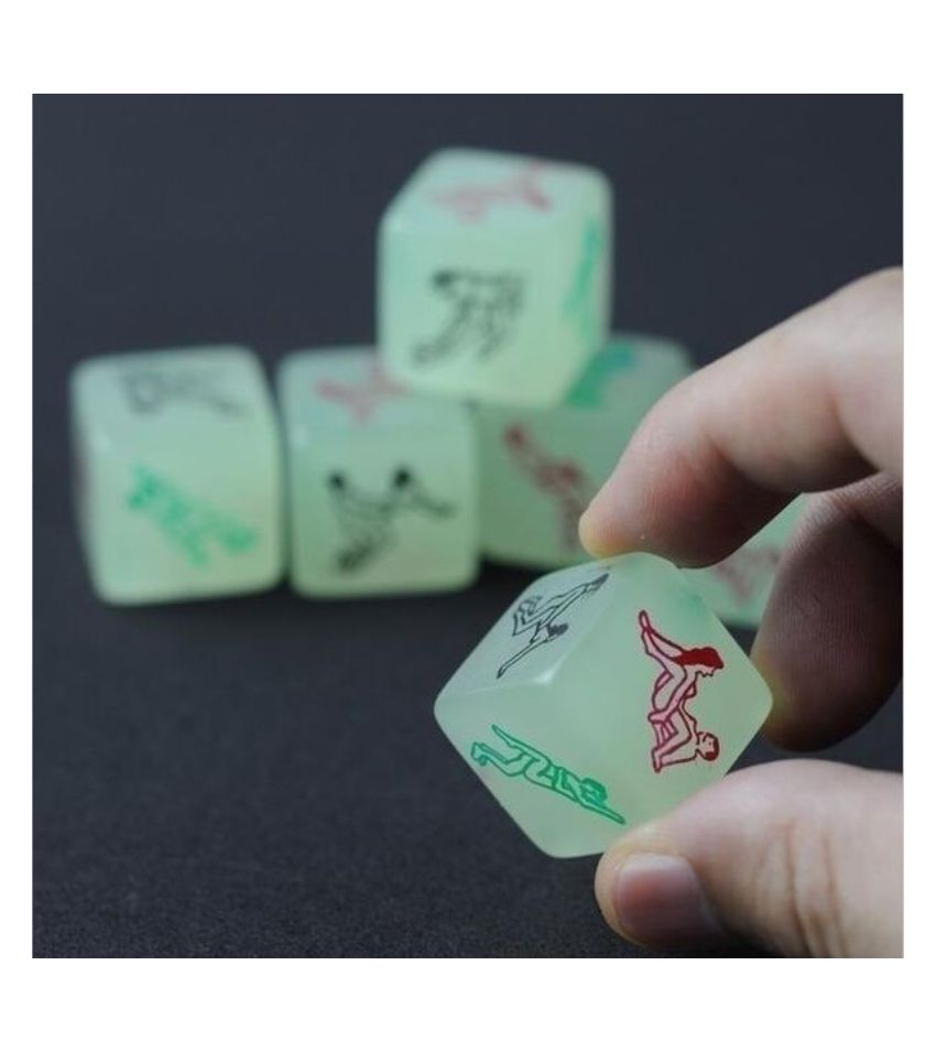 Luminous Dice Adult Games 6 Sides