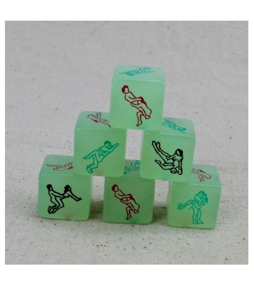 Luminous Dice Adult Games 6 Sides