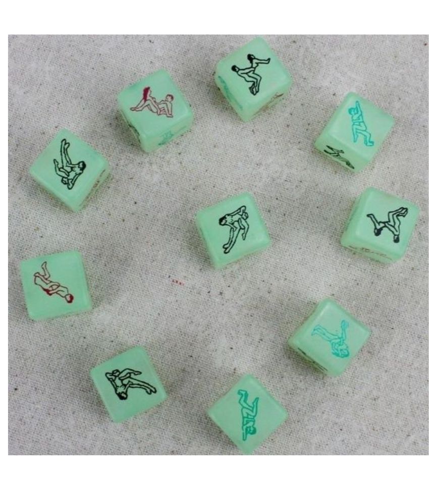 Luminous Dice Adult Games 6 Sides