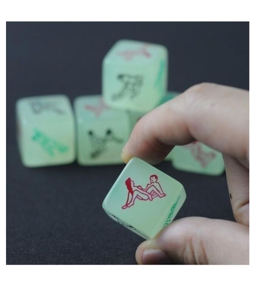Luminous Dice Adult Games 6 Sides