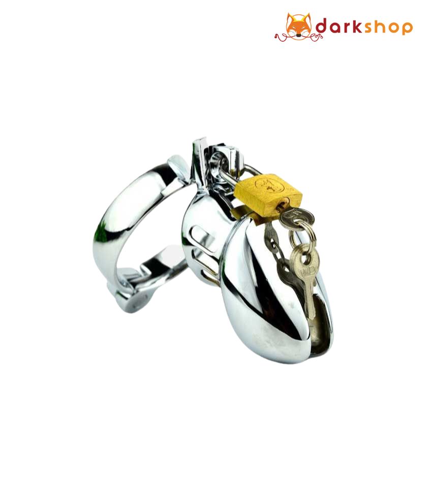 Metal Chastity Adjustable Cock Cage for Men Restraints Erection