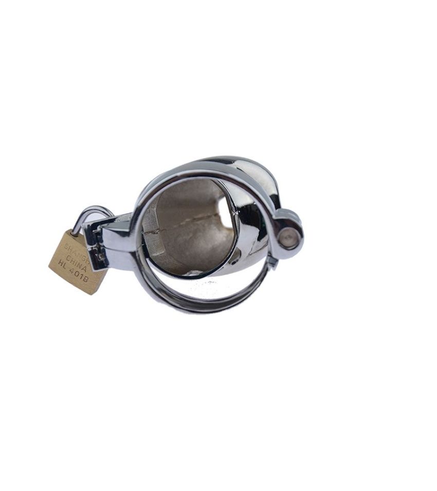 Metal Chastity Adjustable Cock Cage for Men Restraints Erection