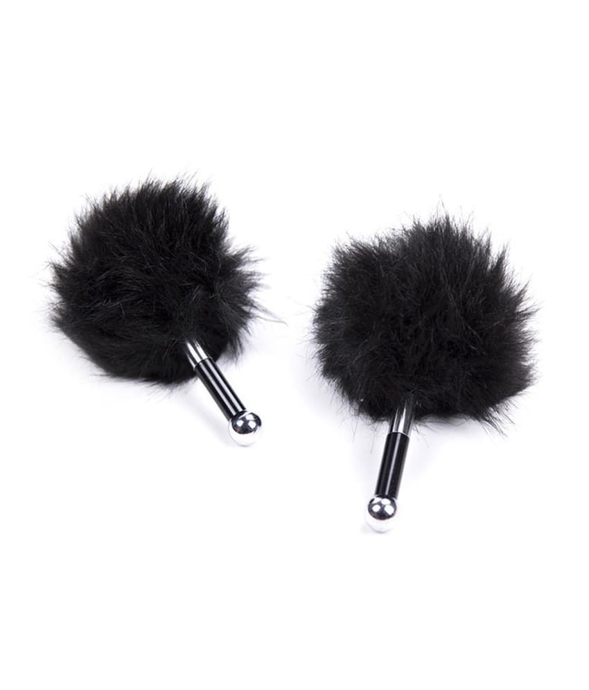 Mini Steel Ball Anal Butt Plug Feather Tail