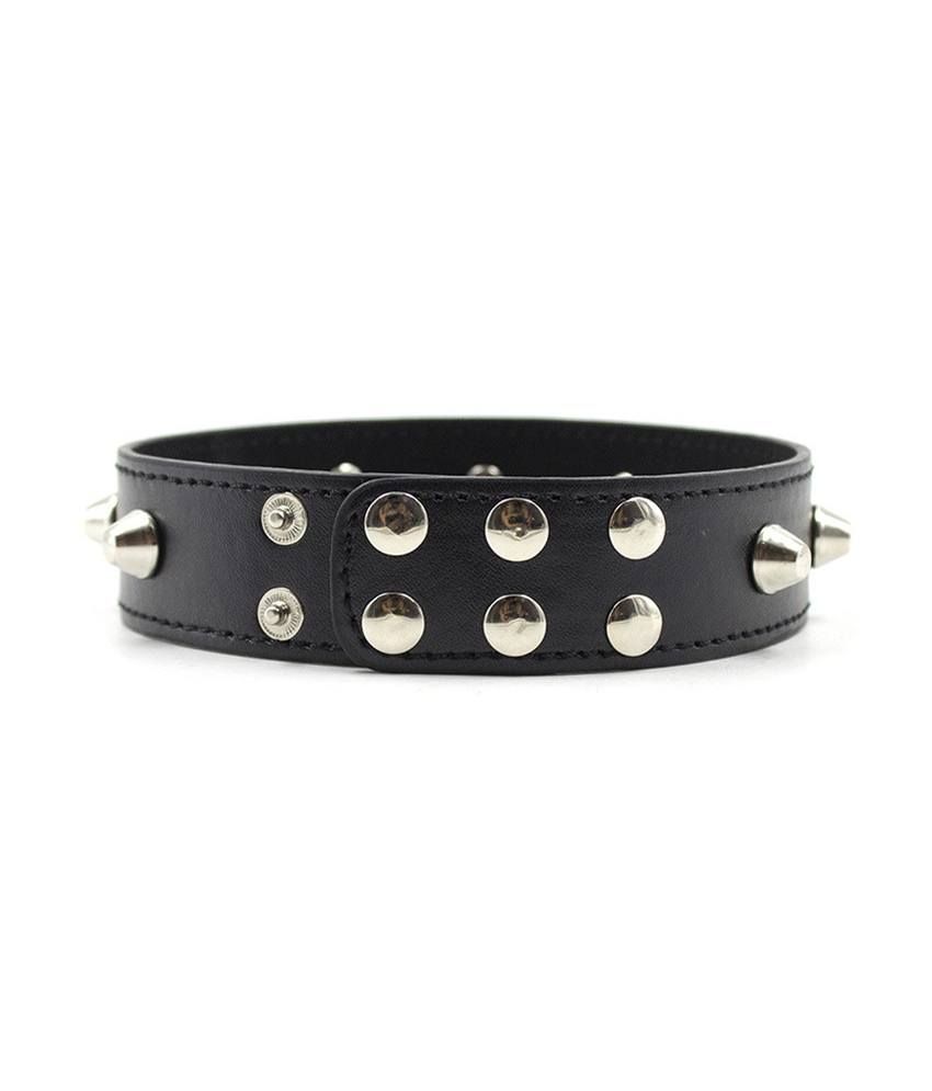 Leather Neck Ring Punk Style