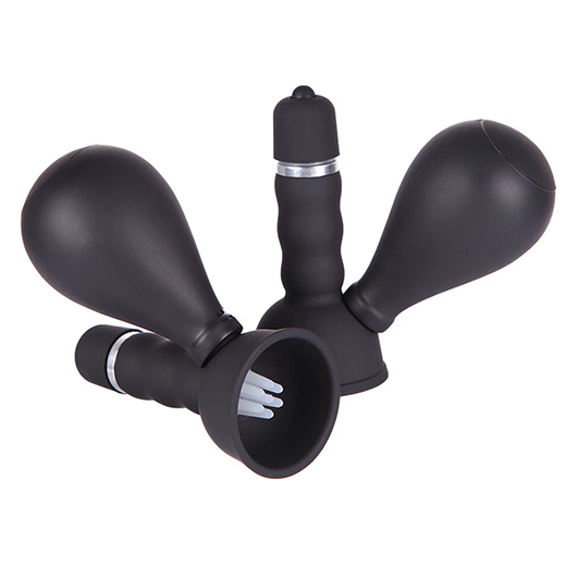 Nipple Sucker Vibrator Pump Suction Cup Breast For Women