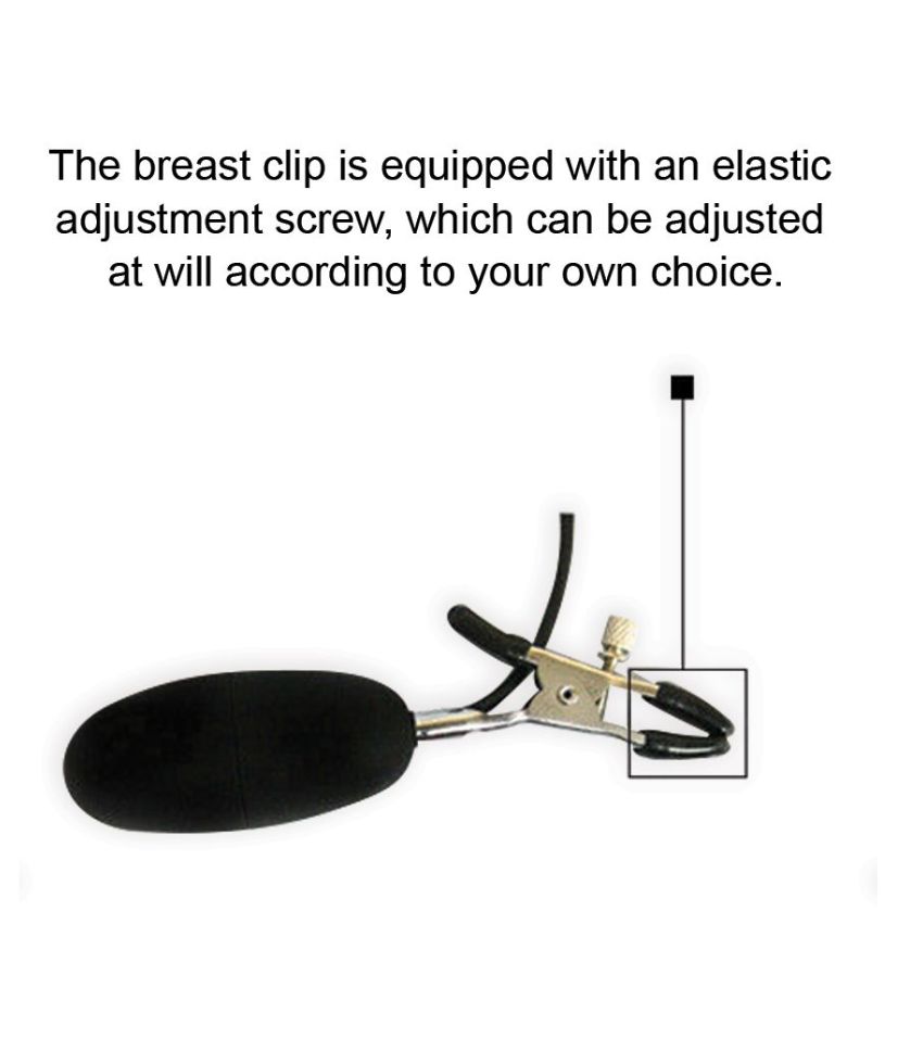 Remote Control Vibrating Nipple Clamps
