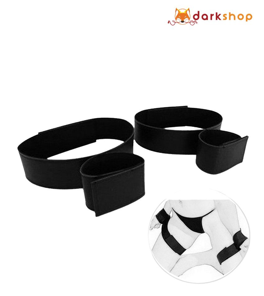 Nylon Bondage Handcuff Wrist & Ankle Cuffs Kit