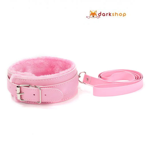 Pink Collar Leash Fetish Bdsm Dog Slave