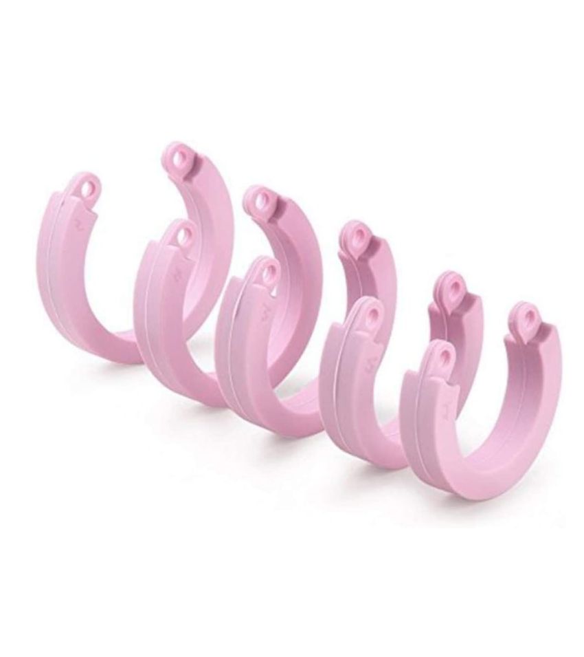 Pink Chastity Locked Cage Sex Toy for Men