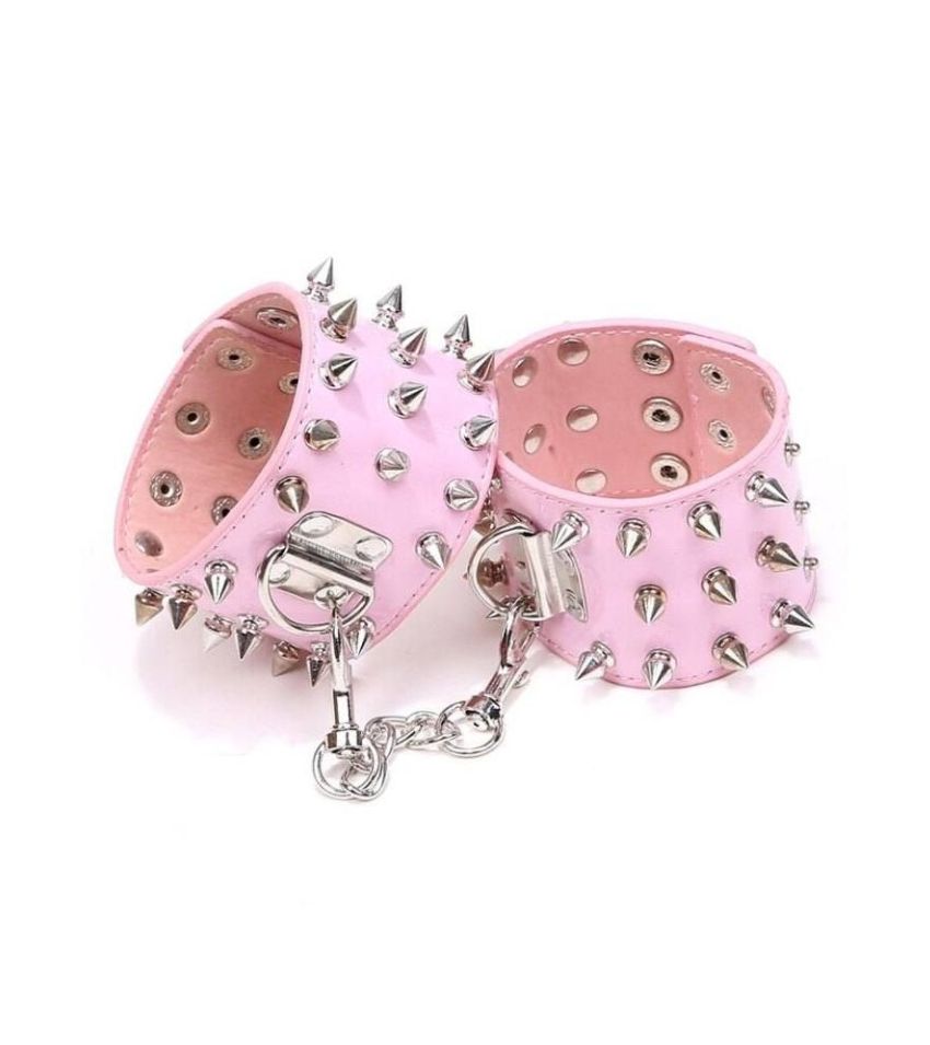 Red Passion Spike Handcuffs