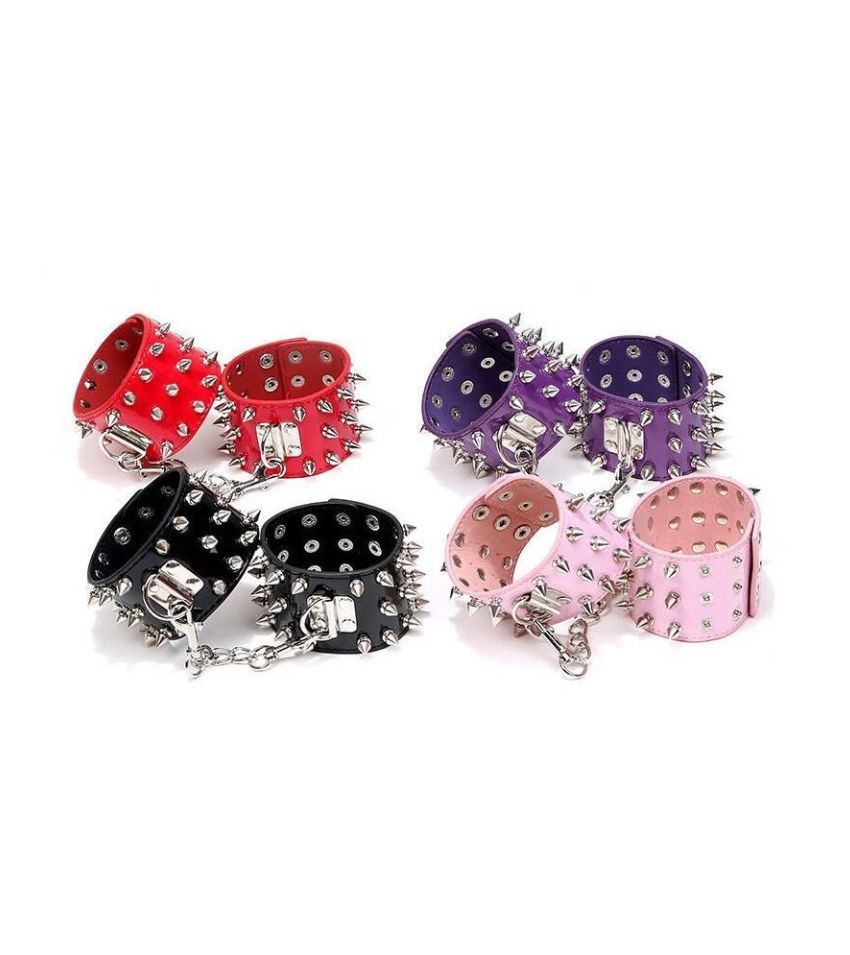 Red Passion Spike Handcuffs