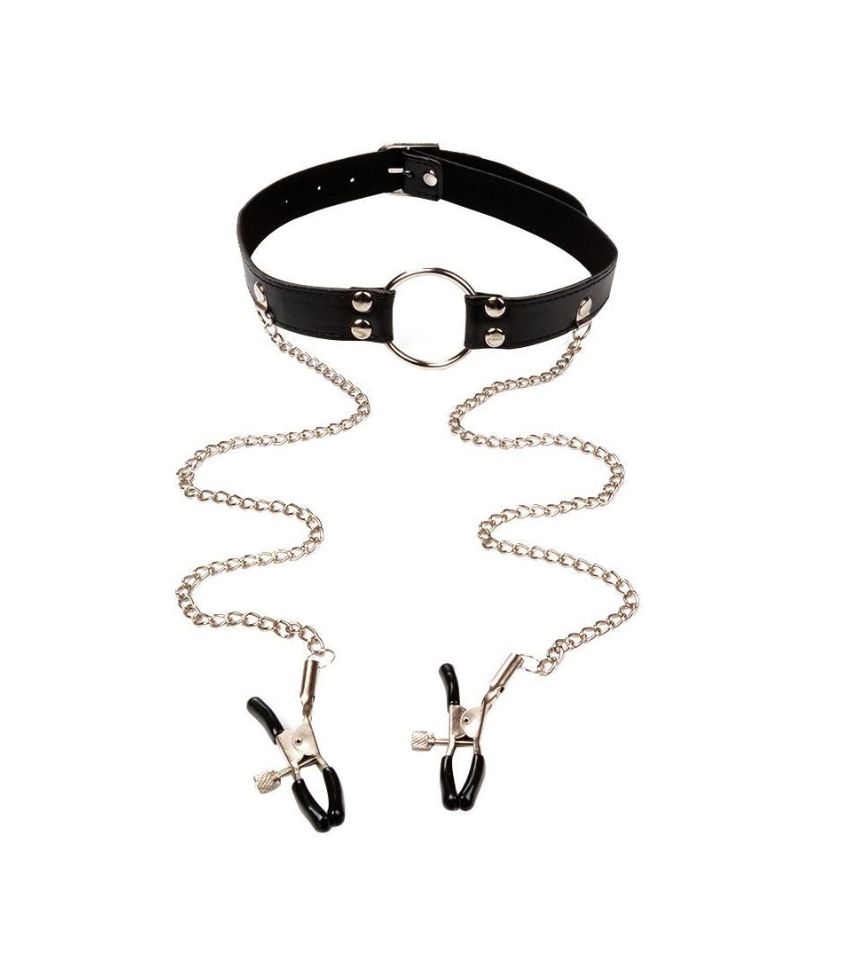 Restraints Nipple Clamps Slave Collar Fetish