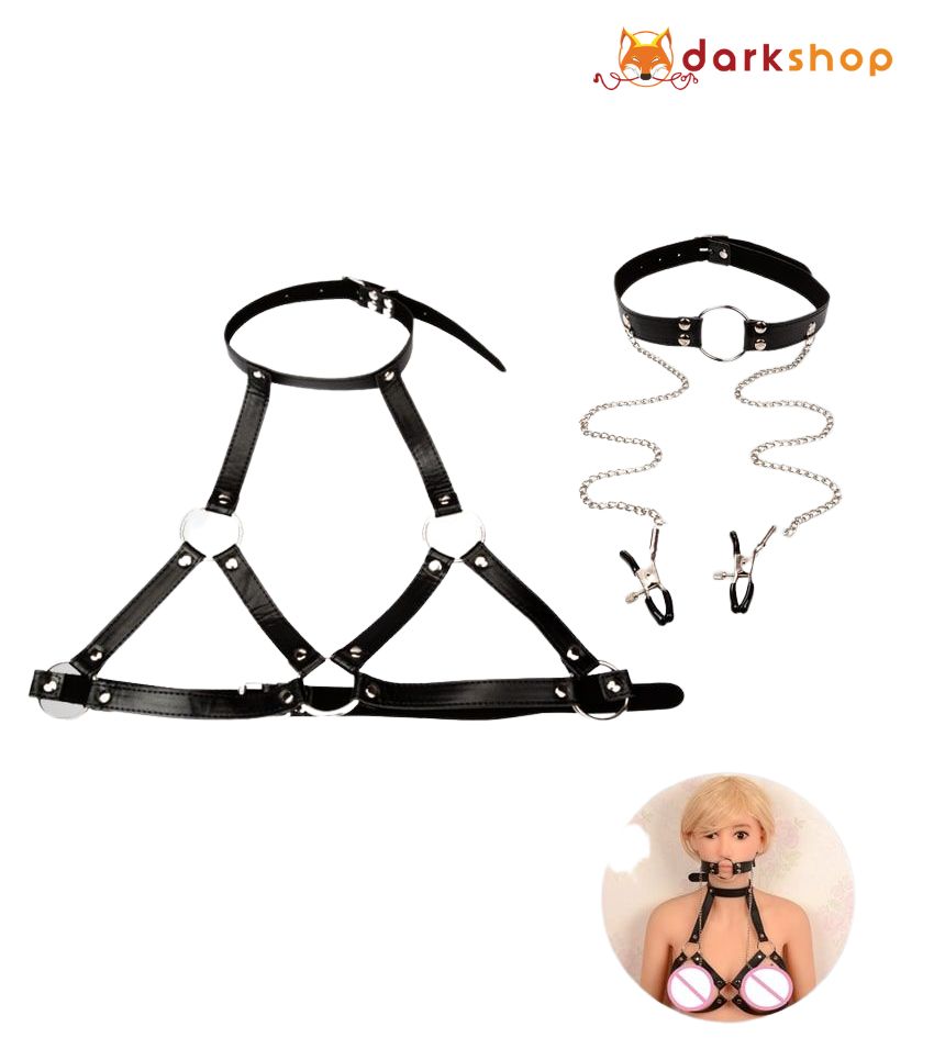 Restraints Nipple Clamps Slave Collar Fetish