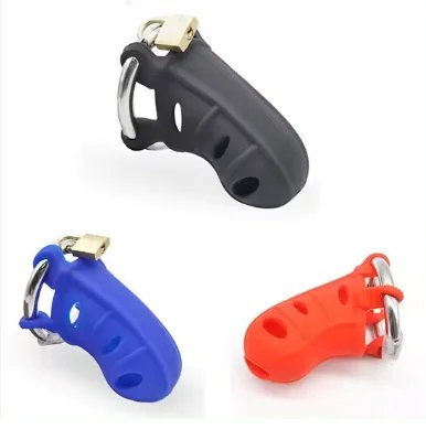 Silicone Chastity Cage For Men