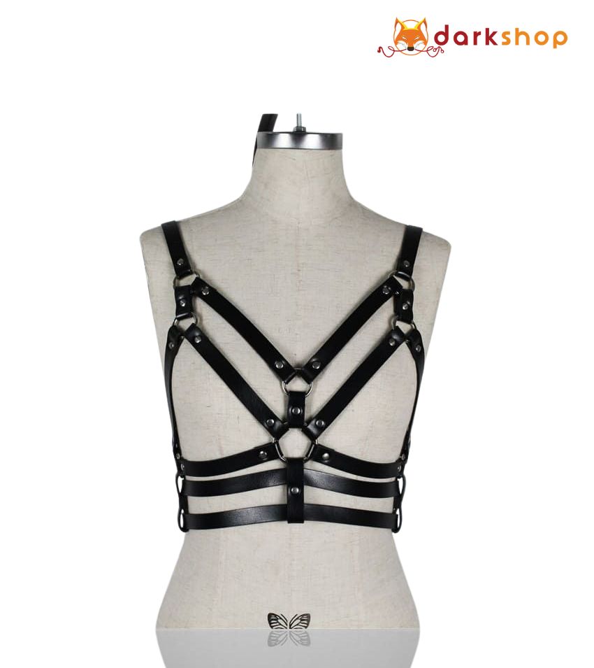 Sexy Chest Harness Strappy Rave Bra for Women