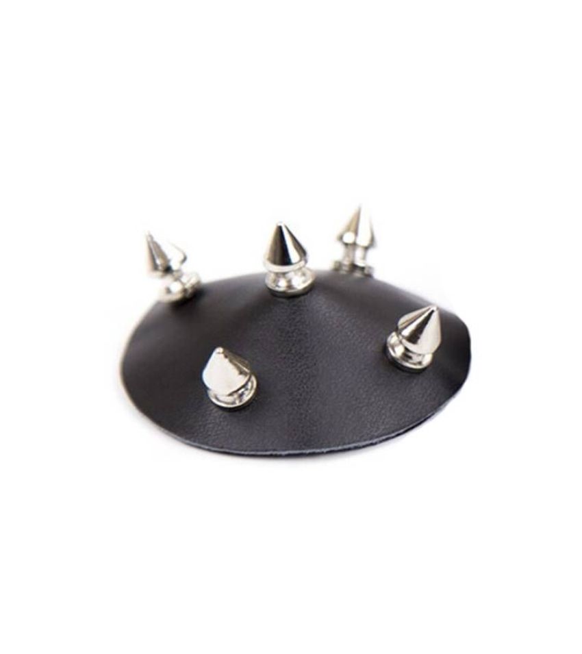Sexy Cosplay Pasties Leather Nail Nipple Cover